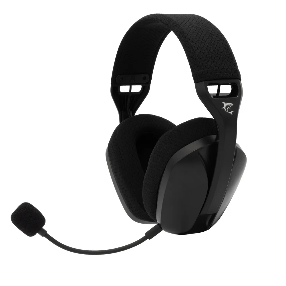 White Shark безжични геймърски слушалки Gaming Headphones BUTTERFLY - Bluetooth, 2.4G, Black