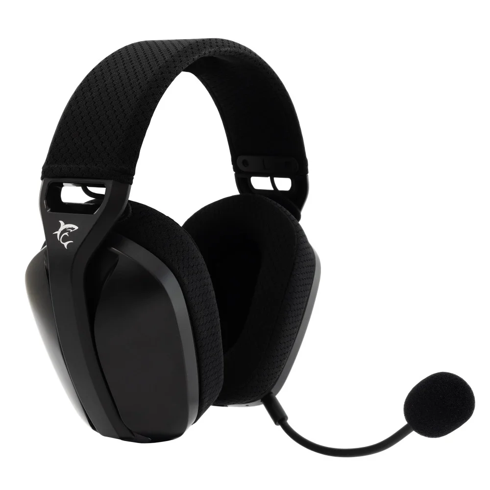 White Shark căști gaming wireless Gaming Headphones BUTTERFLY - Bluetooth, 2.4G, Negru