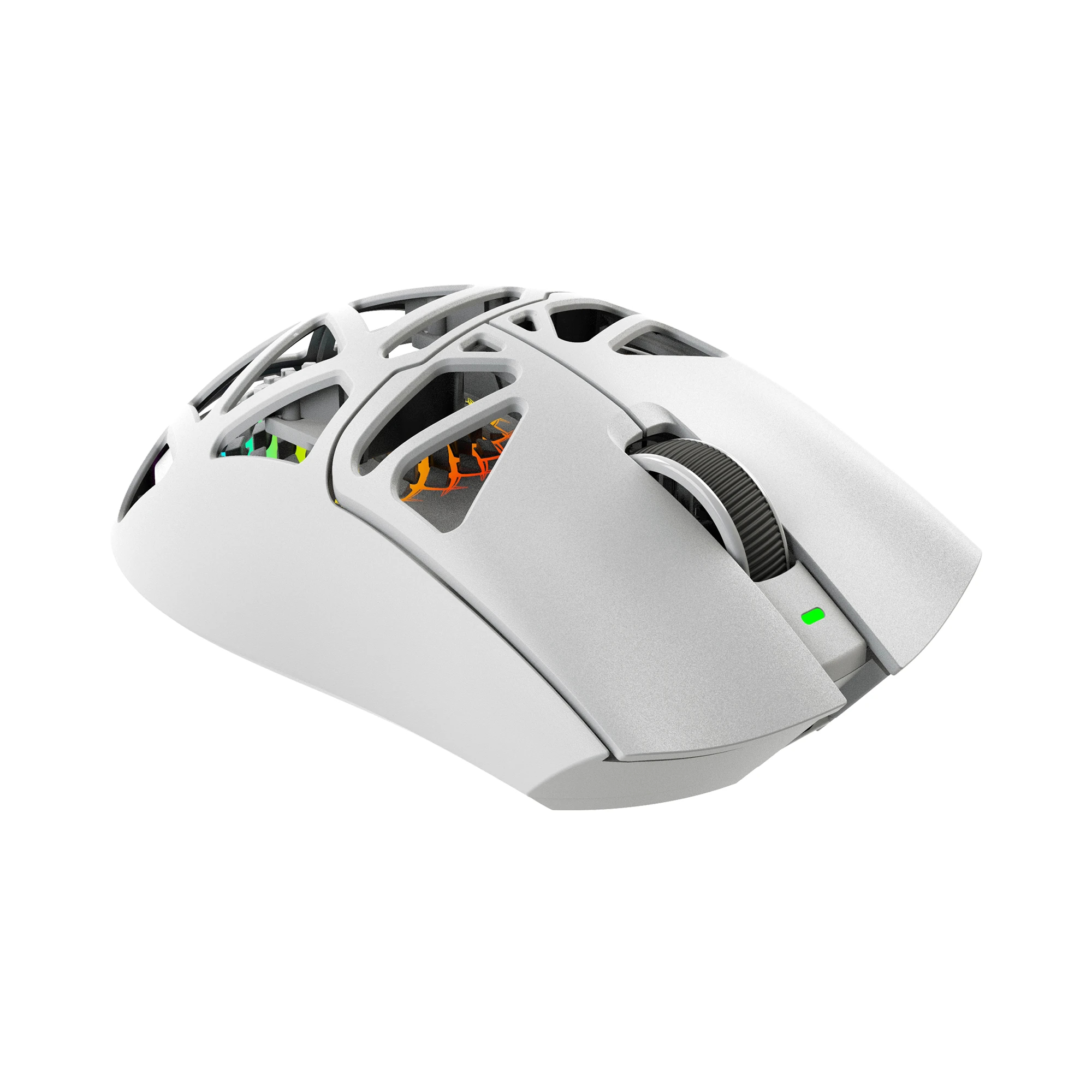 White Shark професионална геймърска мишка Wireless Gaming Mouse MORIEN - 12000dpi, 1000Hz, Bluetooth, White