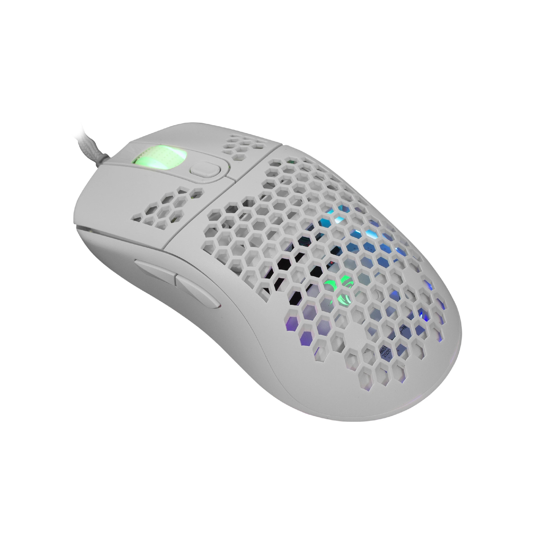 White Shark gaming mouse Gaming Mouse GALAHAD - 7200dpi, White