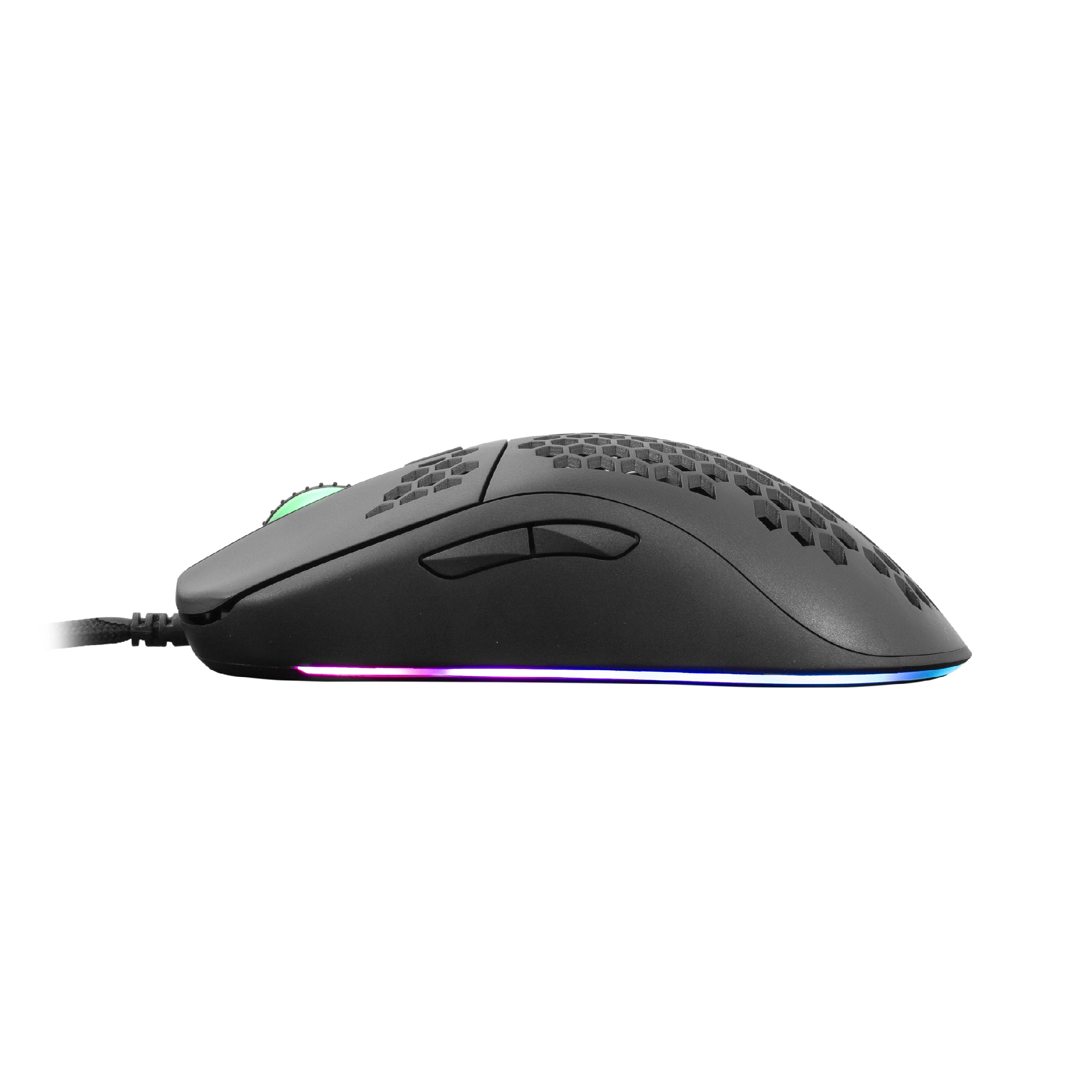 White Shark геймърска мишка Gaming Mouse GALAHAD - 7200dpi, 1000Hz, Black
