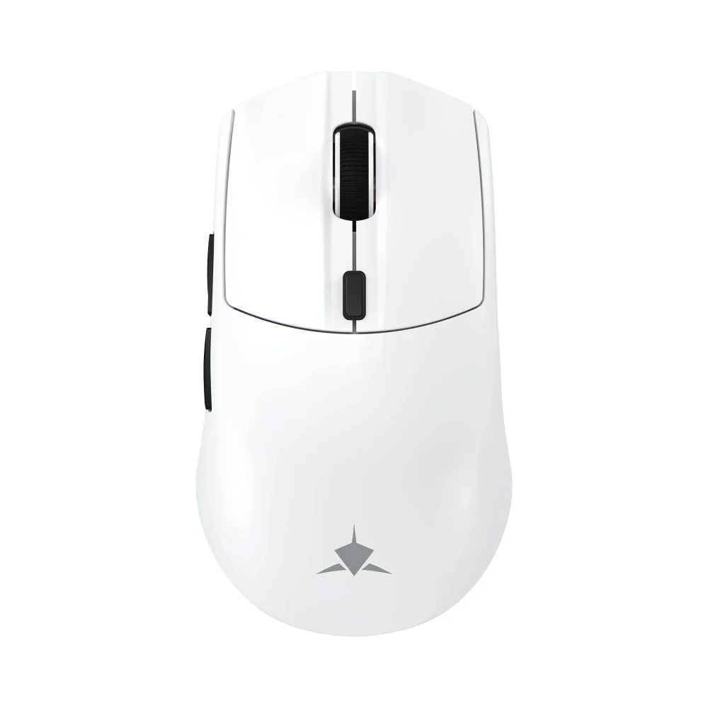 Souris de jeu professionnelle sans fil White Shark Wireless Gaming Mouse CADOR - 10000dpi, 1000Hz, Bluetooth, Blanc