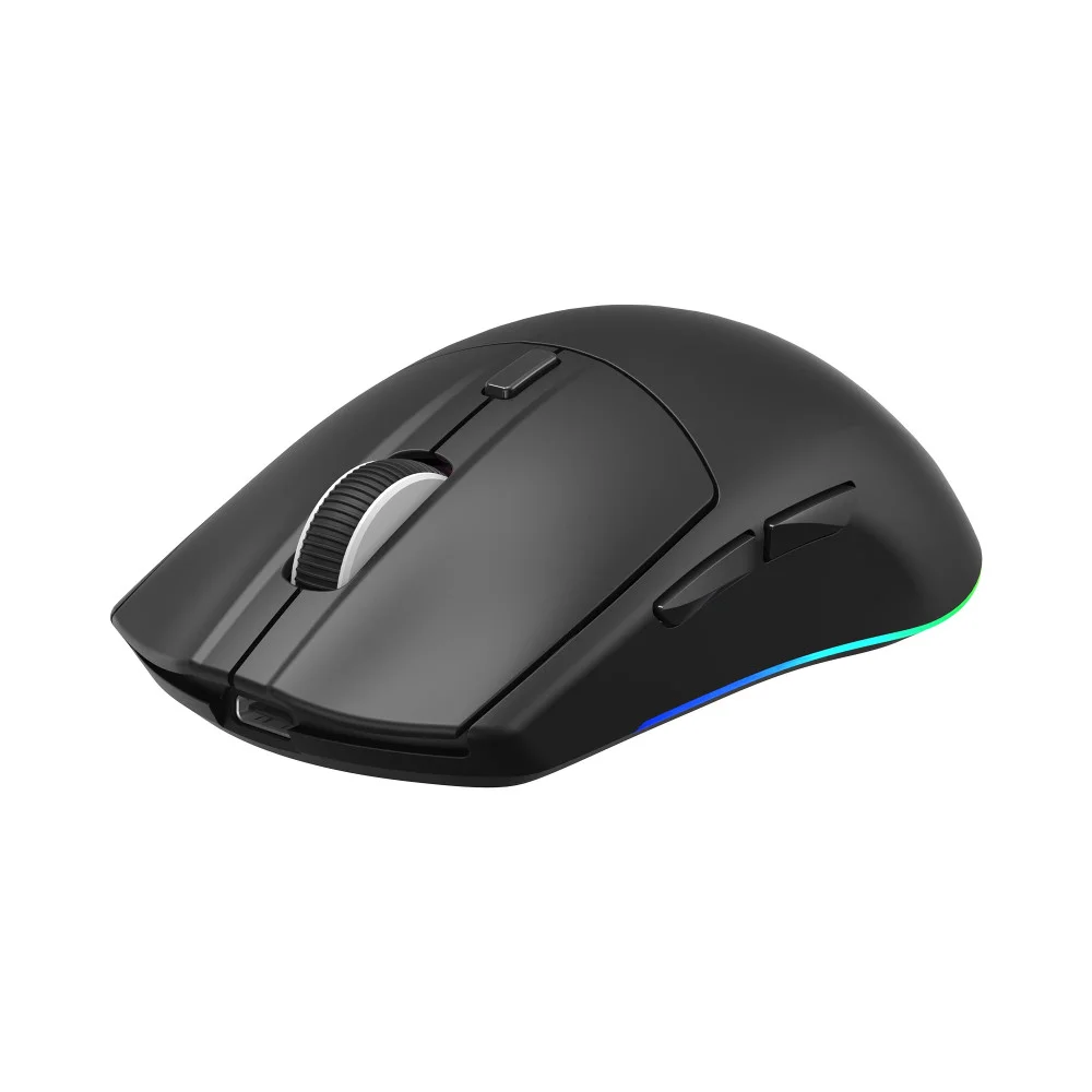 Souris de jeu professionnelle sans fil White Shark Wireless Gaming Mouse CADOR - 10000dpi, 1000Hz, Bluetooth, Noir