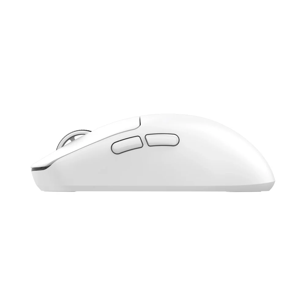 White Shark професионална геймърска мишка Wireless Gaming Mouse BORS - 12000dpi, 1000Hz, Bluetooth, White
