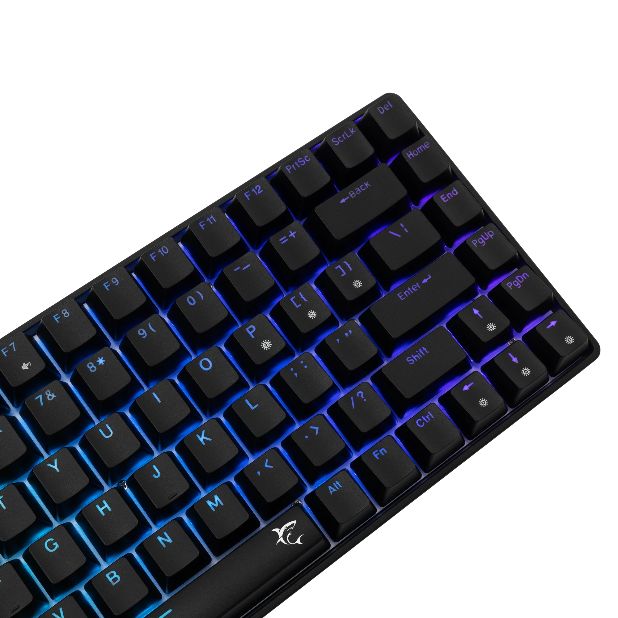 White Shark геймърска механична клавиатура Gaming Mechanical Keyboard HAMACHI - YUSYA 5P Blue Switches (English US), Black