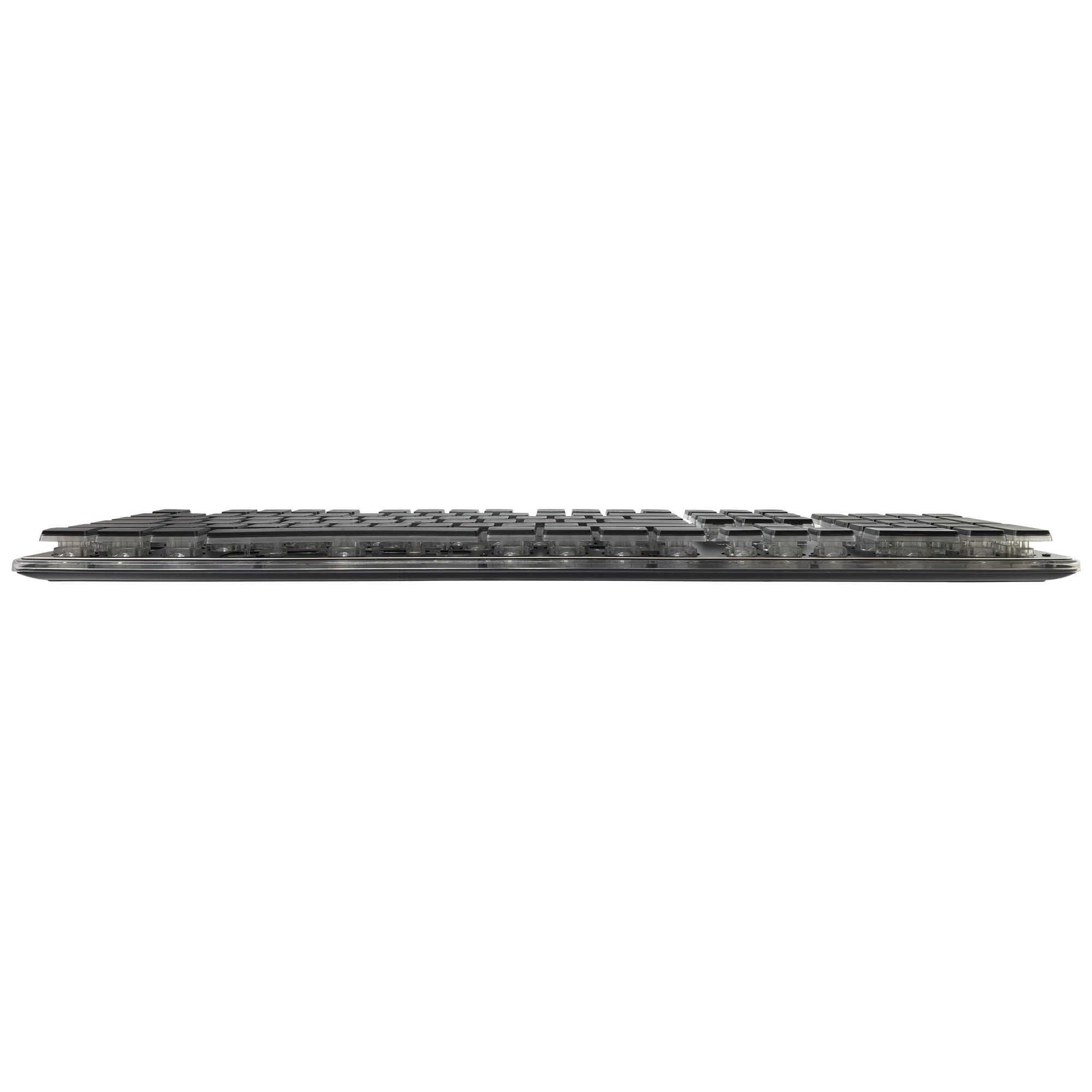 White Shark teclado gamer Gaming Keyboard TACHI - Low-Profile (English US), Negro