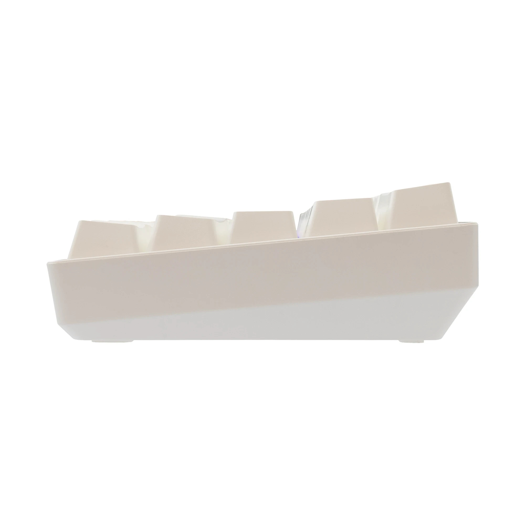White Shark teclado gamer mecánico Gaming Mechanical Keyboard SHINOBI 2 - YUSYA 5P Red Switches (English US), Blanco