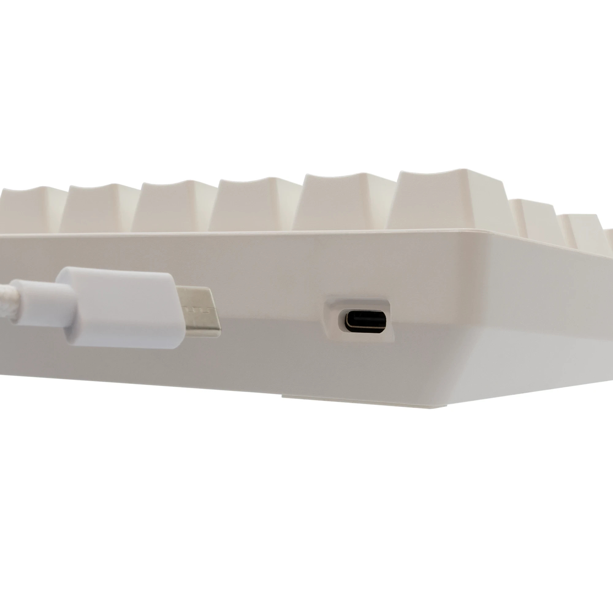 White Shark геймърска механична клавиатура Gaming Mechanical Keyboard SHINOBI 2 - YUSYA 5P Blue Switches (English US), White