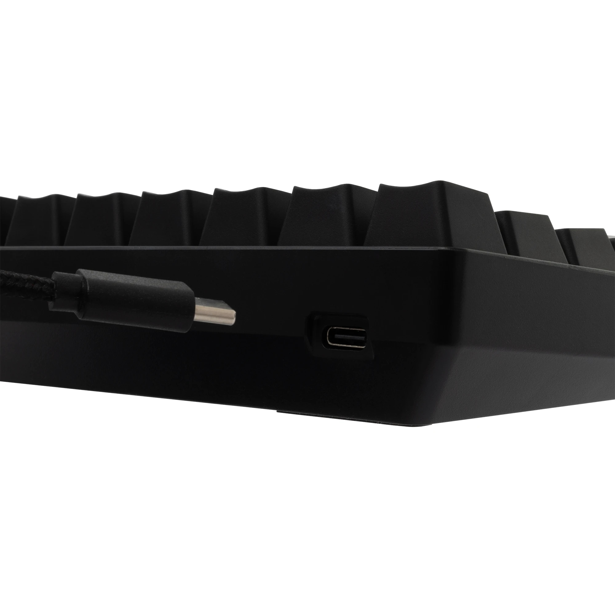White Shark геймърска механична клавиатура Gaming Mechanical Keyboard SHINOBI 2 - YUSYA 5P Blue Switches (English US), Black