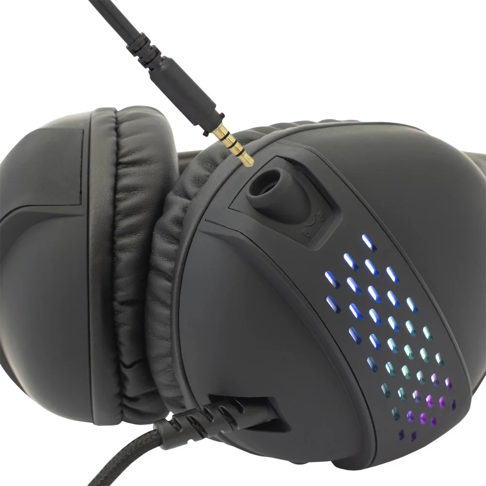 White Shark геймърски слушалки Gaming Headphones OX - 50mm, PS5, PS4, PC, Black