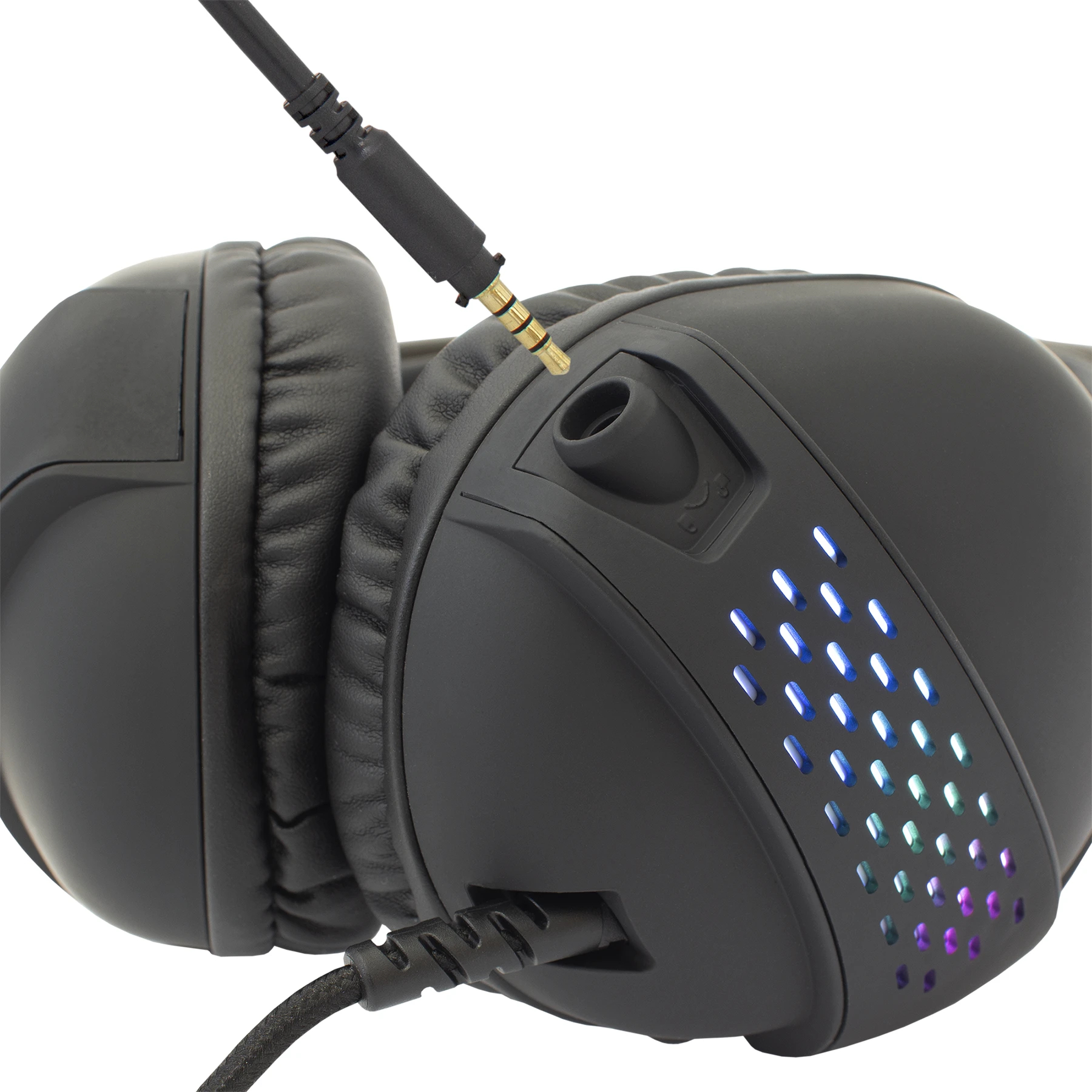 White Shark геймърски слушалки Gaming Headphones OX - 50mm, PS5, PS4, PC, Black