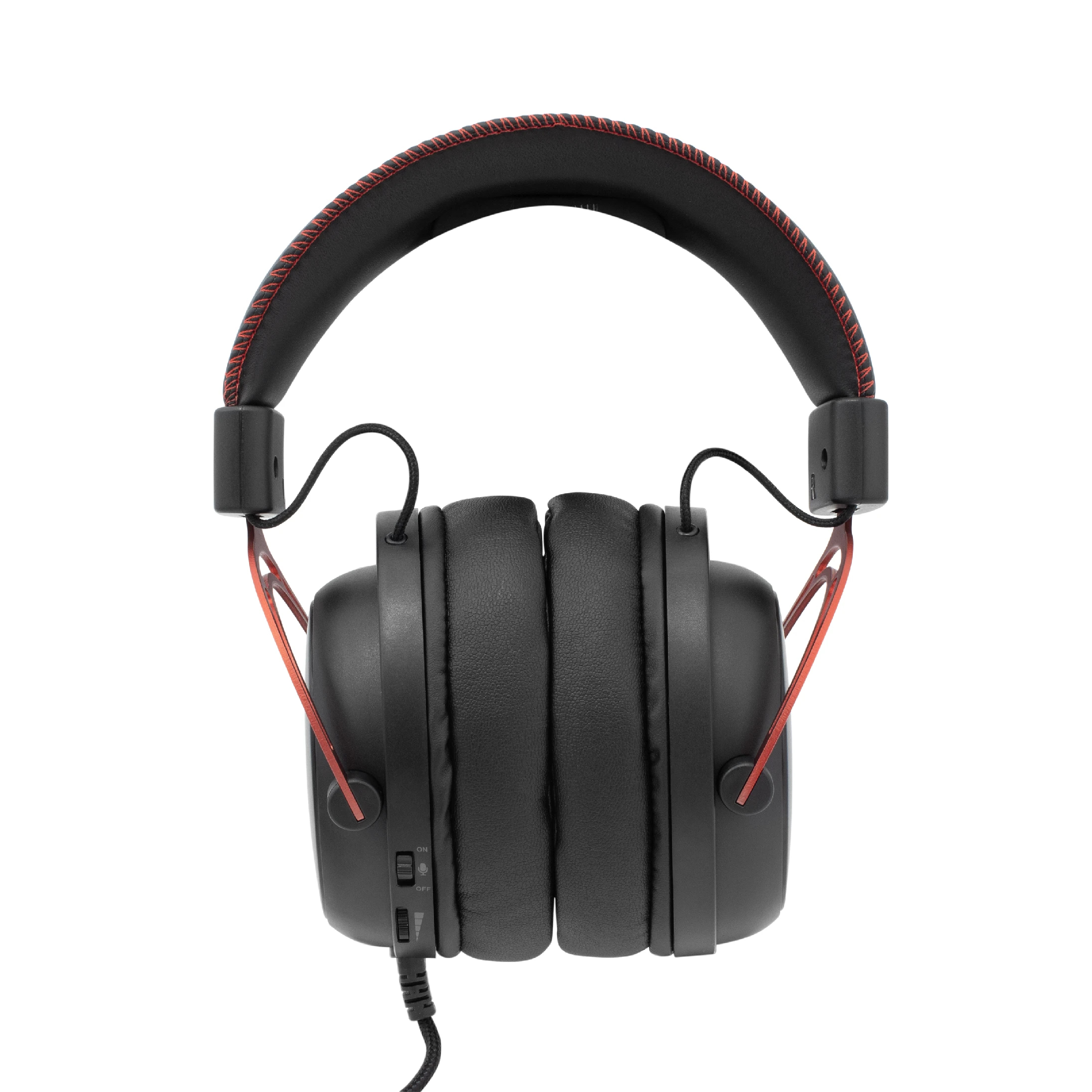 White Shark γκέιμινγκ ακουστικά Gaming Headphones GORILLA BLACK/RED - 53mm, Stereo 2.0