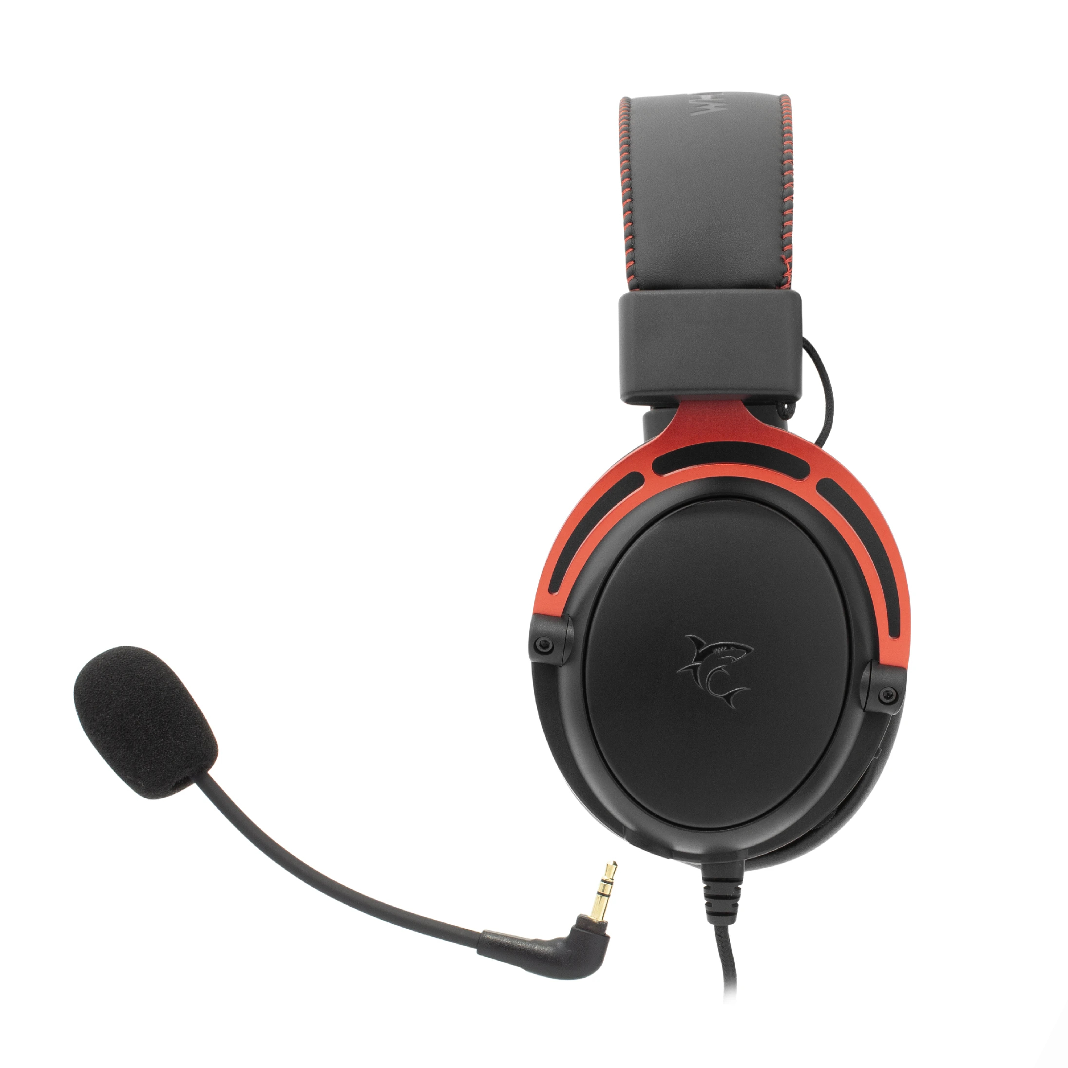 White Shark γκέιμινγκ ακουστικά Gaming Headphones GORILLA BLACK/RED - 53mm, Stereo 2.0