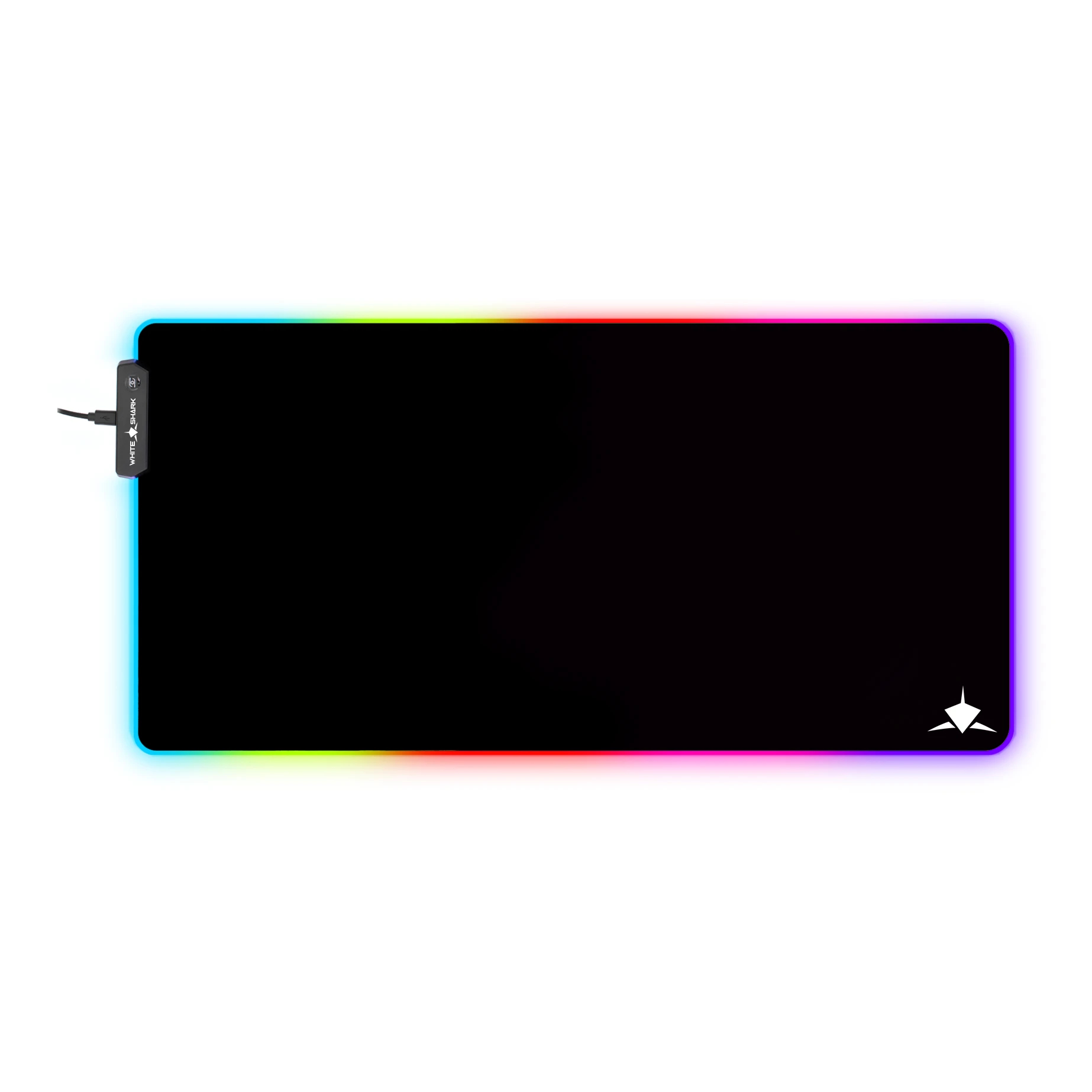 White Shark Luminous Gaming Mousepad LUMINOUS XL- Size XL, RGB