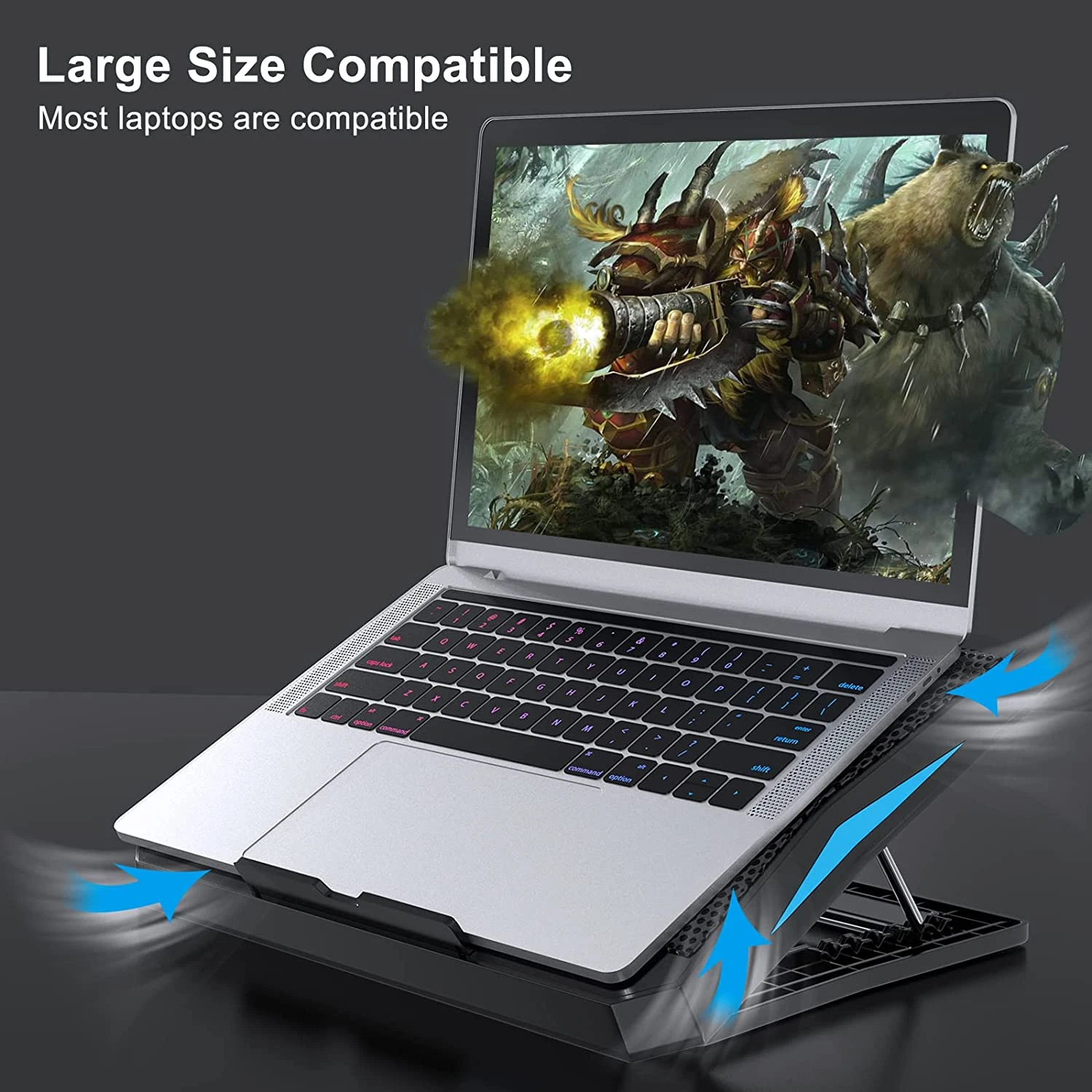 Xtrike ME охлаждане за лаптоп Notebook Cooler 17" - FN-818 - Backlight