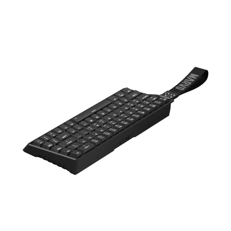 Marvo безжична механична геймърска клавиатура Wireless Gaming Mechanical keyboard Saber 65W KG965W - 1K, Banana Crystal [Linear], (English US)