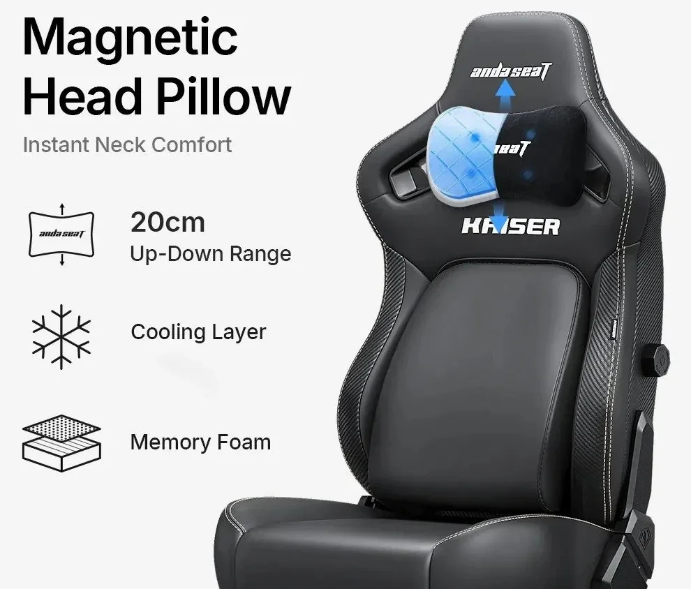 Anda Seat геймърски стол Gaming Chair Kaiser 4 V2 - Fabric Dark Grey