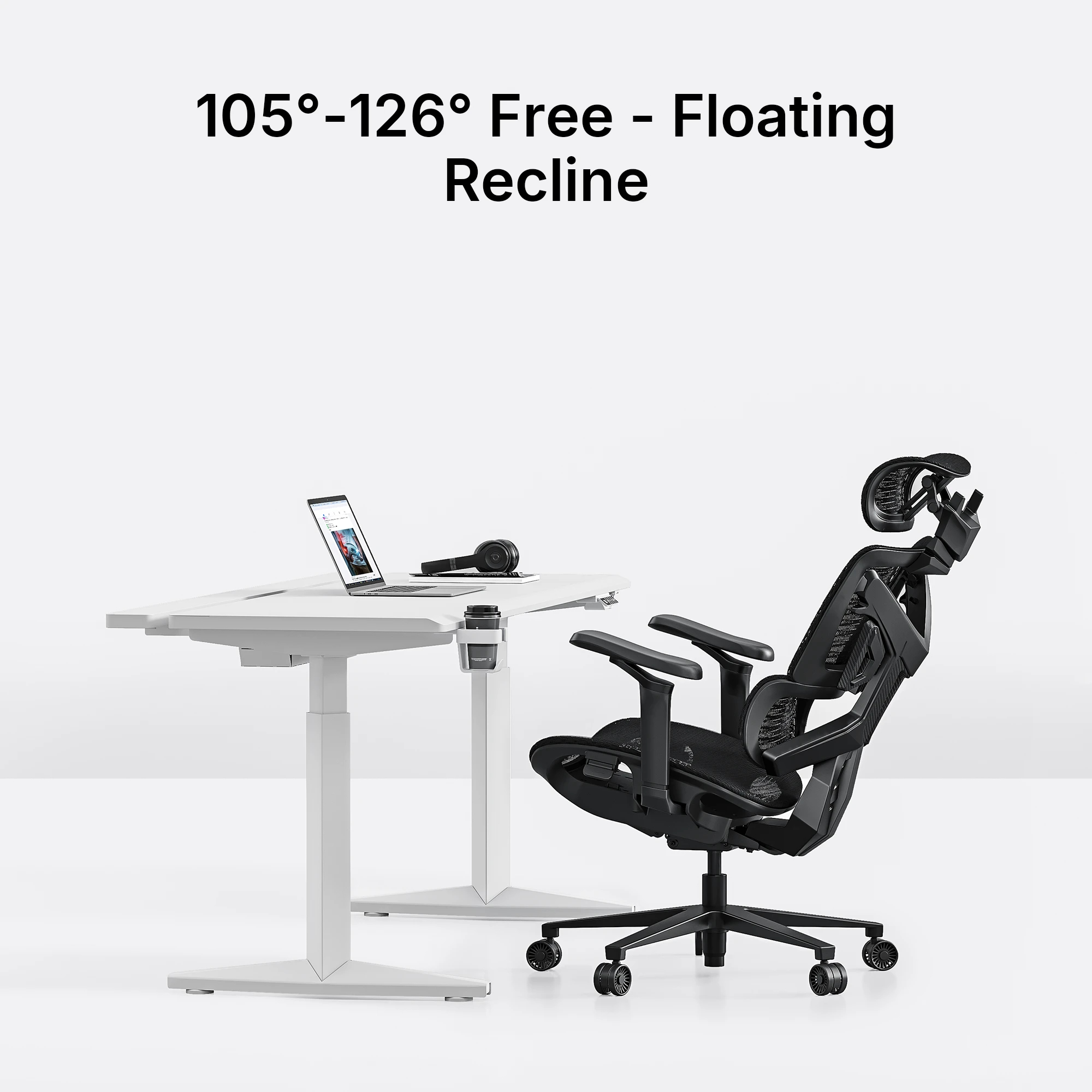 Anda Seat геймърски стол Gaming Chair X-Air Mega - XL Black Mesh