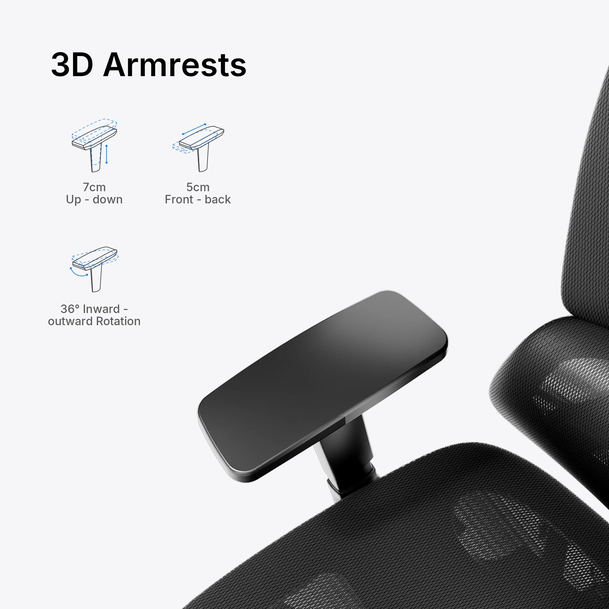 Anda Seat геймърски стол Gaming Chair X-Air Mega - XL Black Mesh