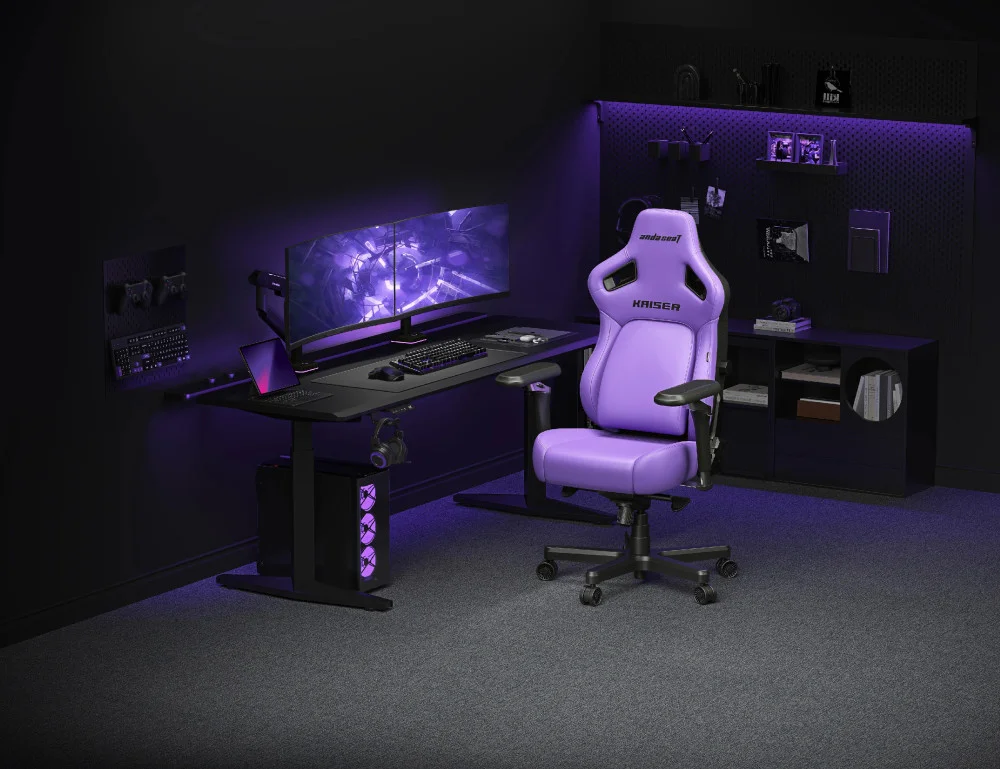 Anda Seat геймърски стол Gaming Chair Kaiser 4 V2 XL6D - Fabric Black