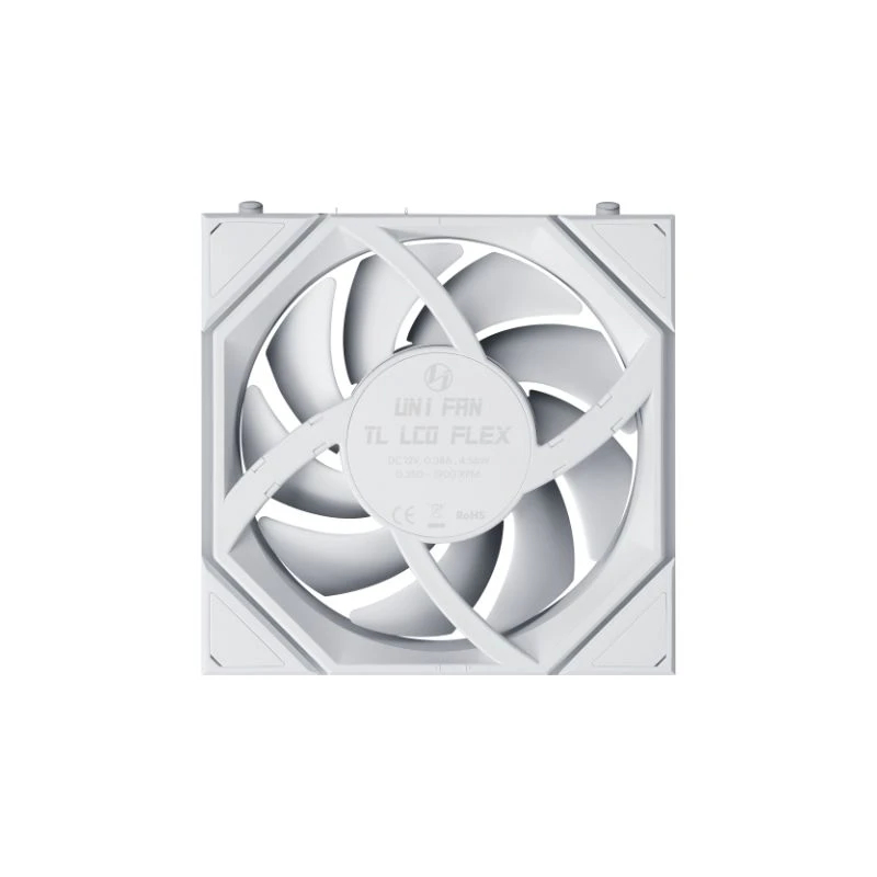 Lian Li вентилатор Fan 120mm - UNI FAN TL LCD FLEX - White, Reverse
