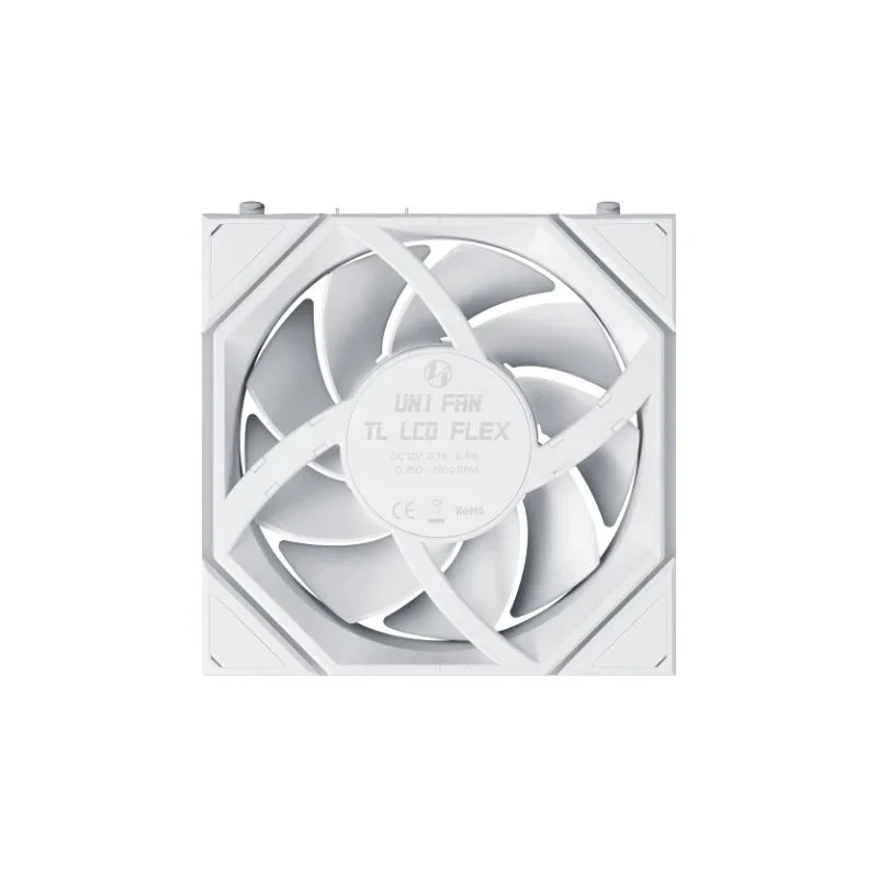 Lian Li вентилатор Fan 120mm - UNI FAN TL LCD FLEX - White