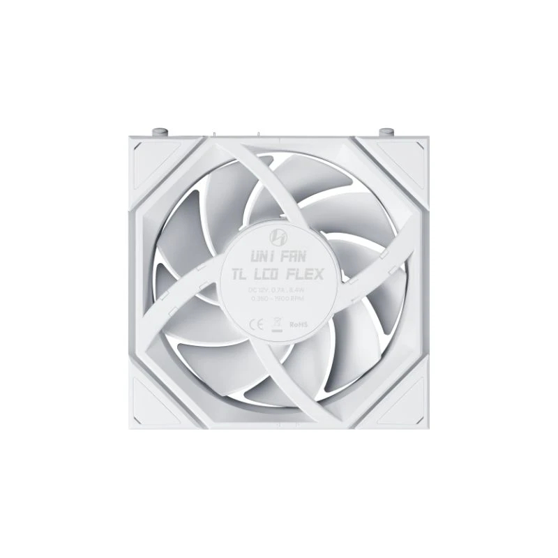 Lian Li вентилатор Fan 120mm - UNI FAN TL LCD FLEX - White