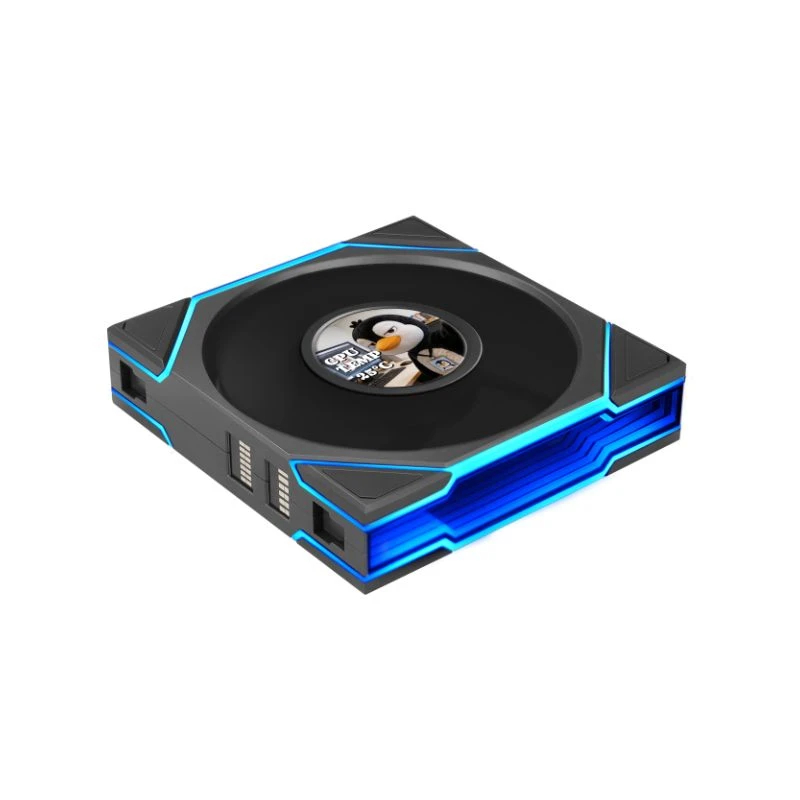 Lian Li вентилатор Fan 120mm - UNI FAN TL LCD FLEX - Black, Reverse