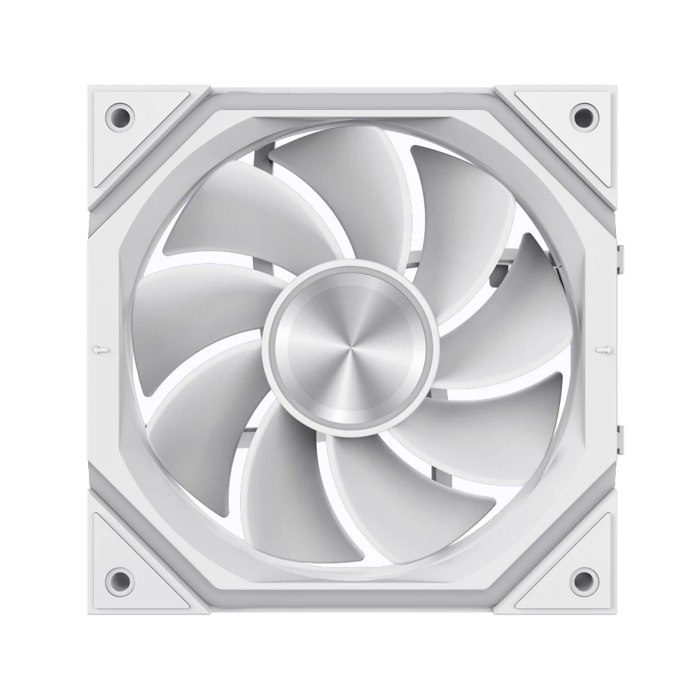 Gamemax Комплект вентилатори Fan Pack 3-in-1 3x120mm - FN12A-N2 WL-RW - Reverse, Daisy-Chain, A-RGB, White