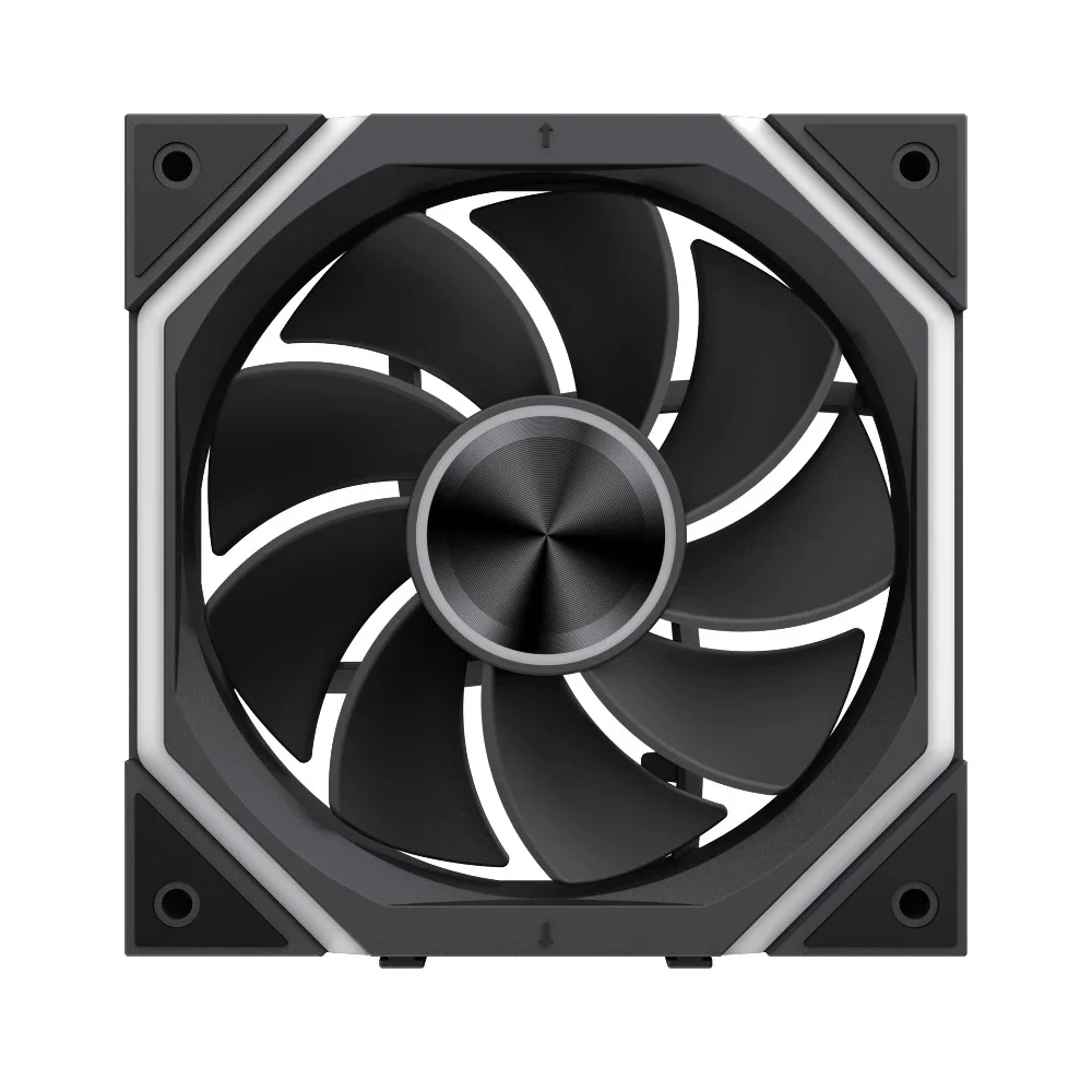 Комплект вентилатори Gamemax FN12A-N2 WL-R - Reverse, Daisy-Chain, A-RGB Fan Pack 3-in-1 3x120mm
