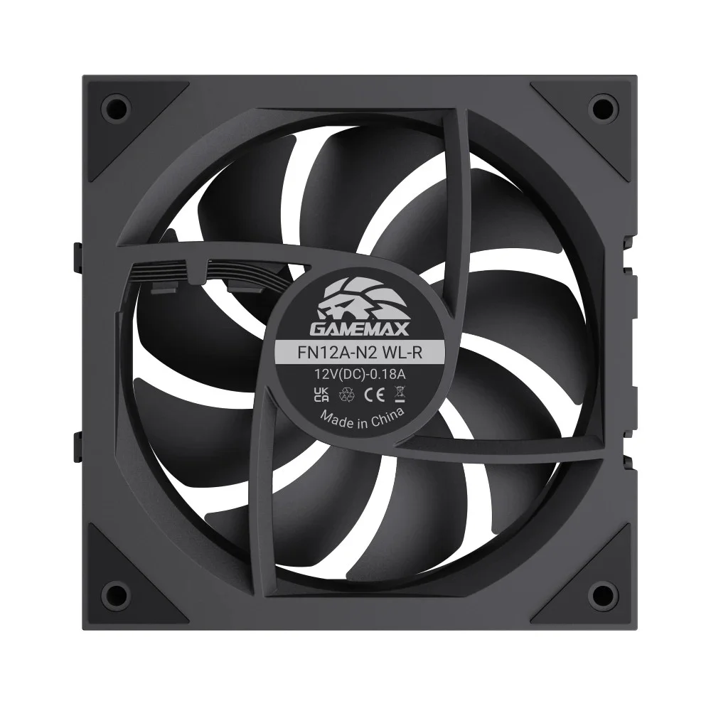 Комплект вентилатори Gamemax FN12A-N2 WL-R - Reverse, Daisy-Chain, A-RGB Fan Pack 3-in-1 3x120mm