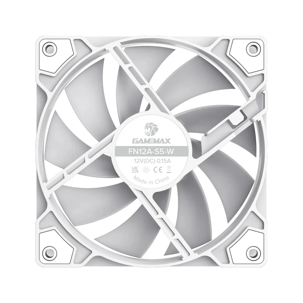 Вентилатор Gamemax FN12A-S5-W Addressable RGB Fan 120mm