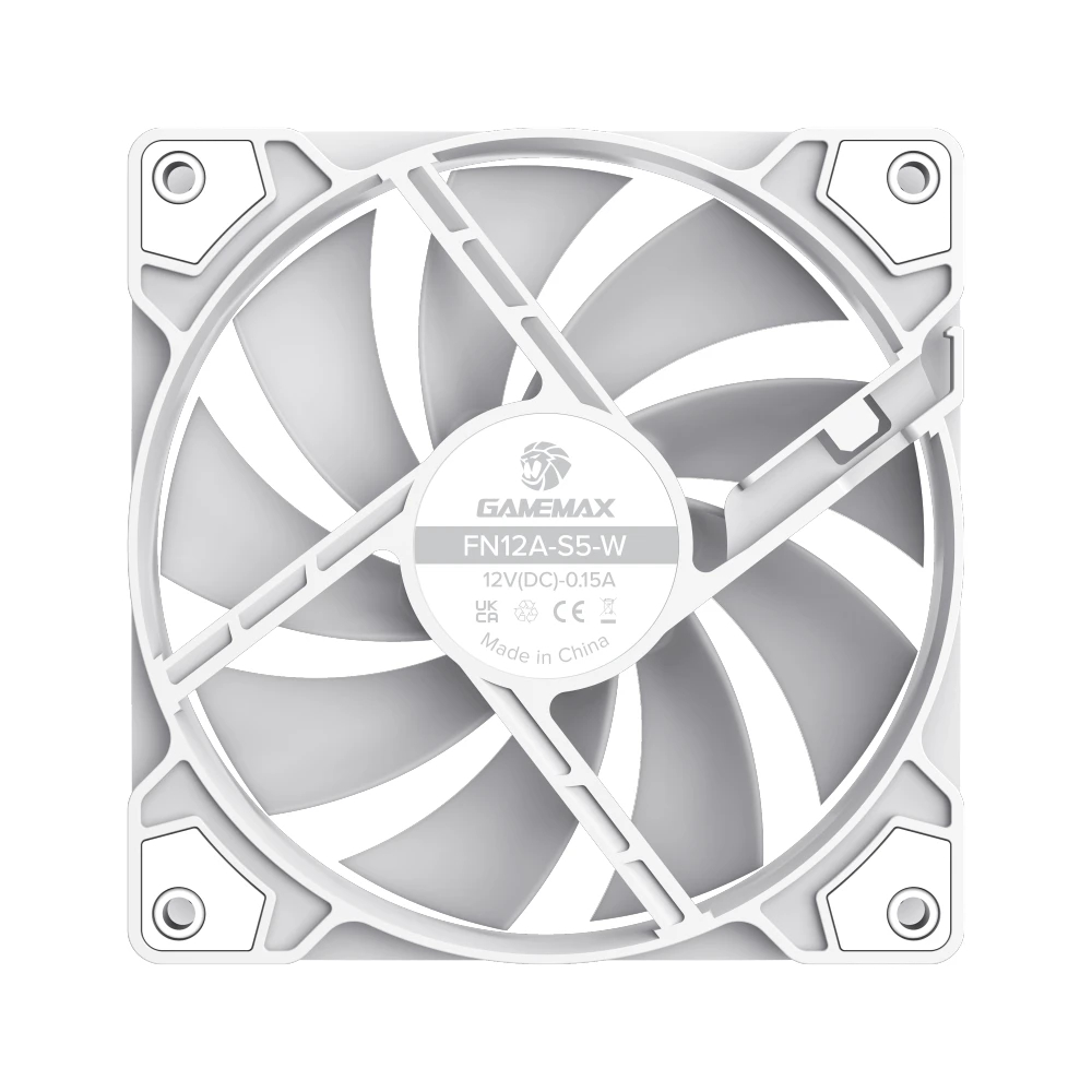 Вентилатор Gamemax FN12A-S5-W Addressable RGB Fan 120mm