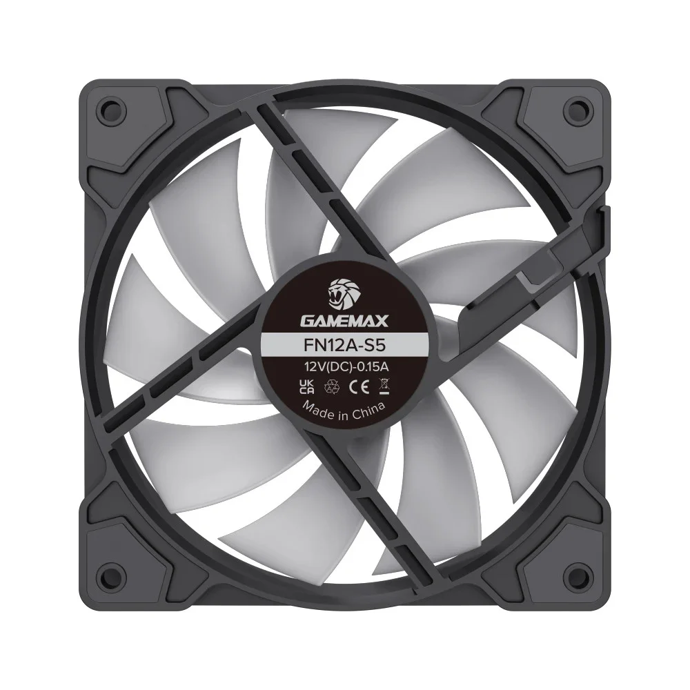Вентилатор Gamemax FN12A-S5 Addressable RGB Fan 120mm