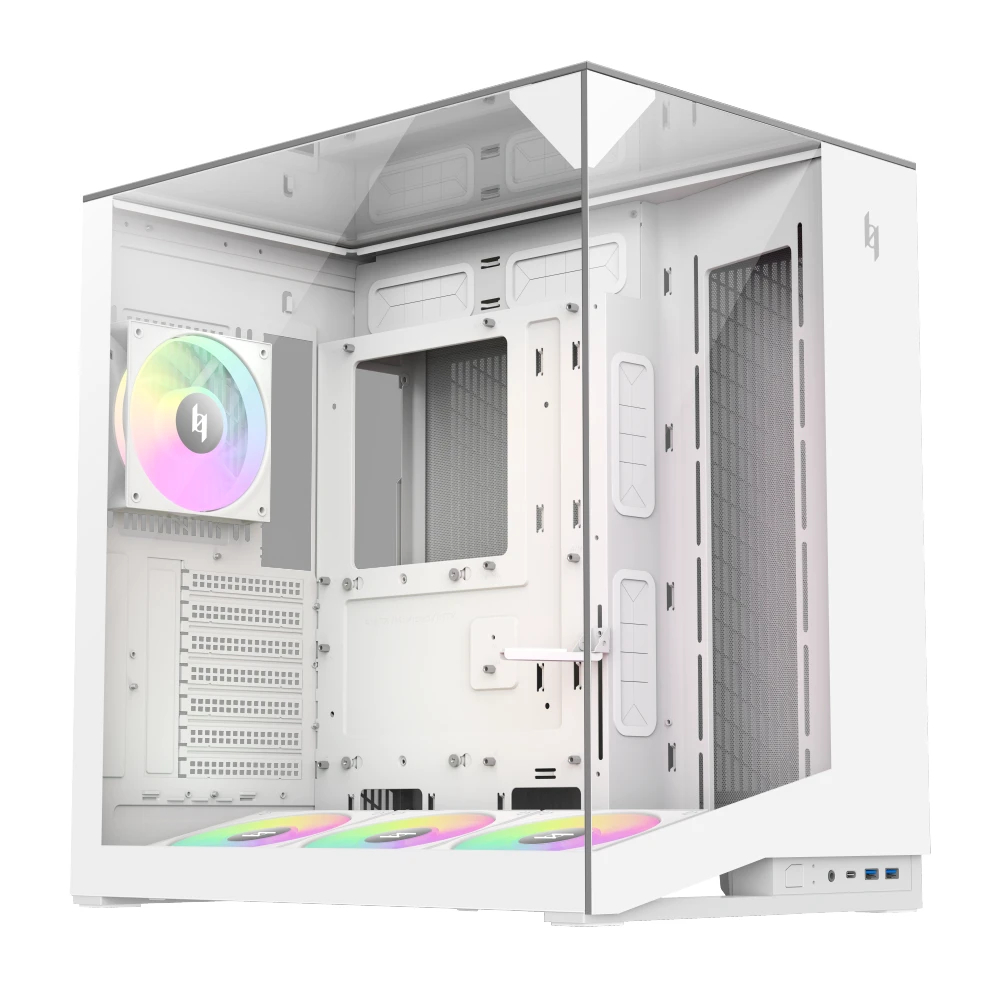 Gamemax кутия Case ATX - NEX C56 VC WH