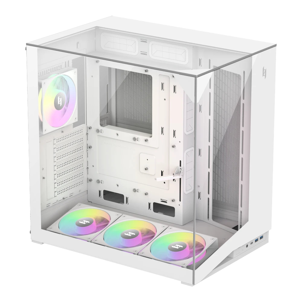 Gamemax кутия Case ATX - NEX C56 VC WH