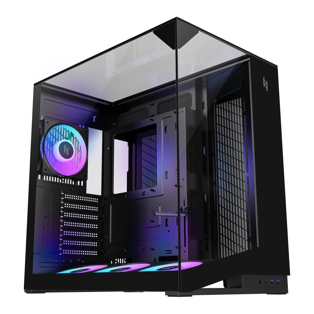 Gamemax кутия Case ATX - NEX C56 VC BK