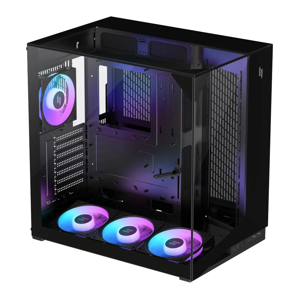 Gamemax кутия Case ATX - NEX C56 VC BK