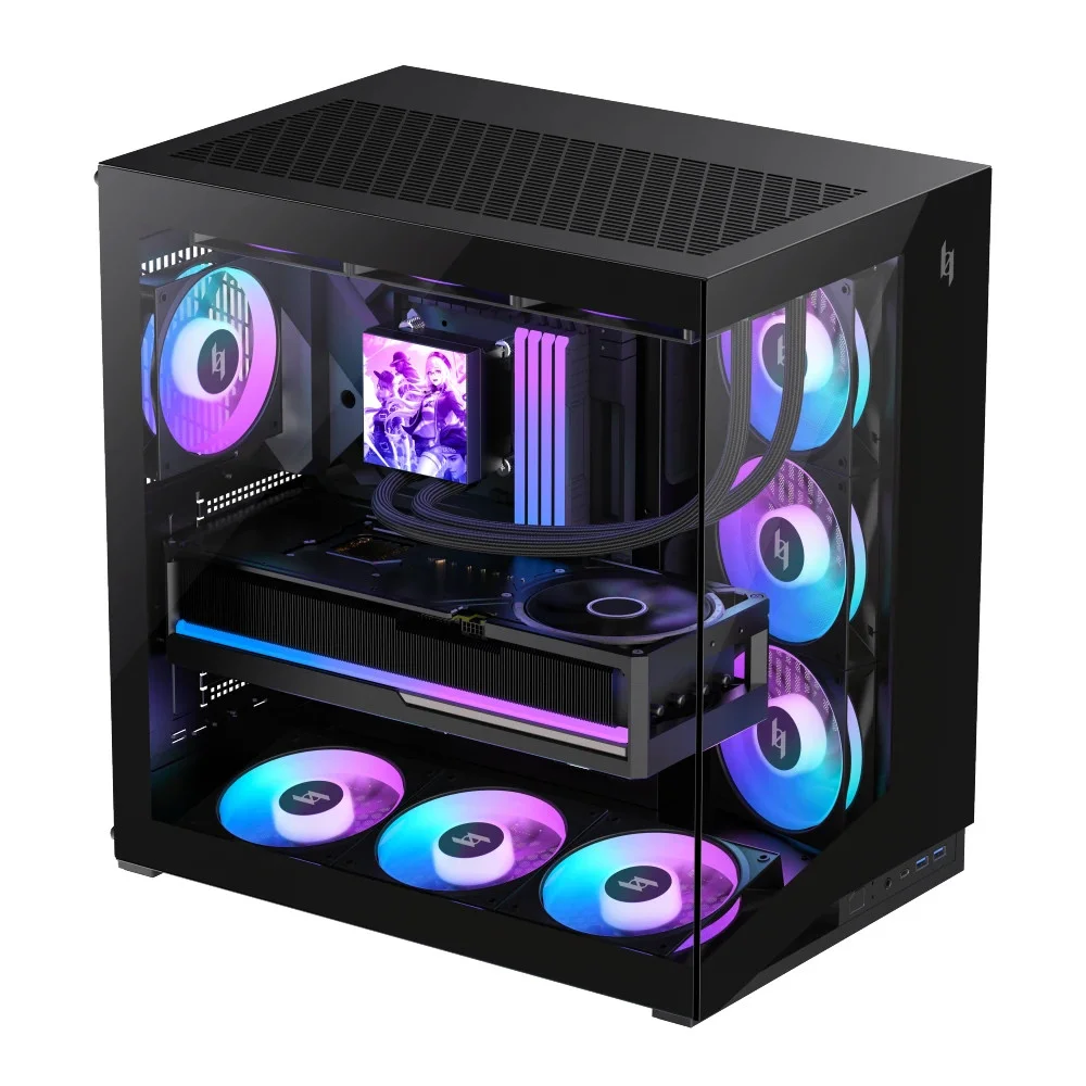 Gamemax кутия Case ATX - NEX C56 BK