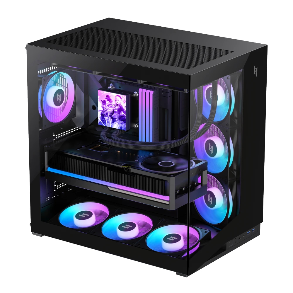 Gamemax кутия Case ATX - NEX C56 BK