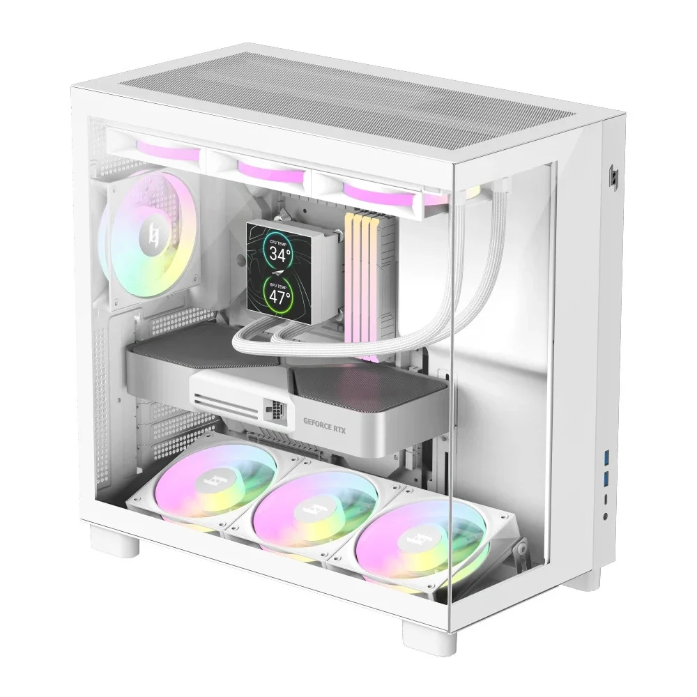 Gamemax кутия Case ATX - NEX C53 WH