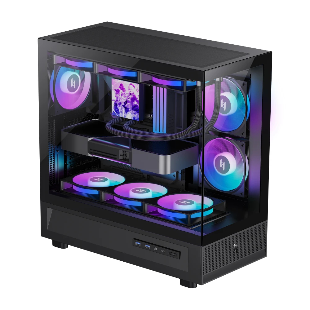 Кутия Gamemax NEX C51 BK Case ATX