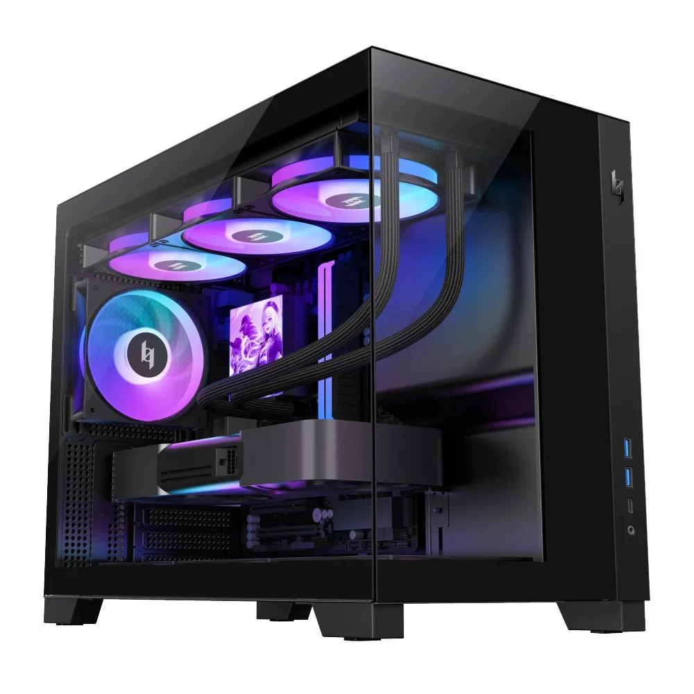 Gamemax кутия Case mATX - NEX C33 BK