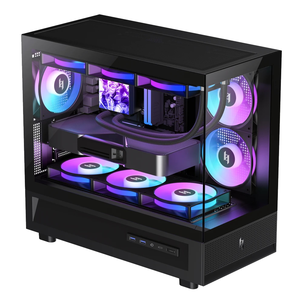 Кутия Gamemax NEX C31 BK Case mATX