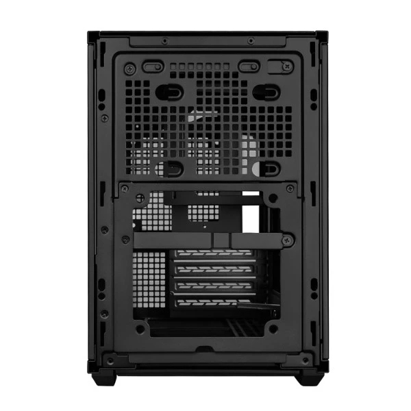 Kутия Lian Li  DAN Cases B4 Wood Edition Case mATX Black - G99.B4X-WD.00