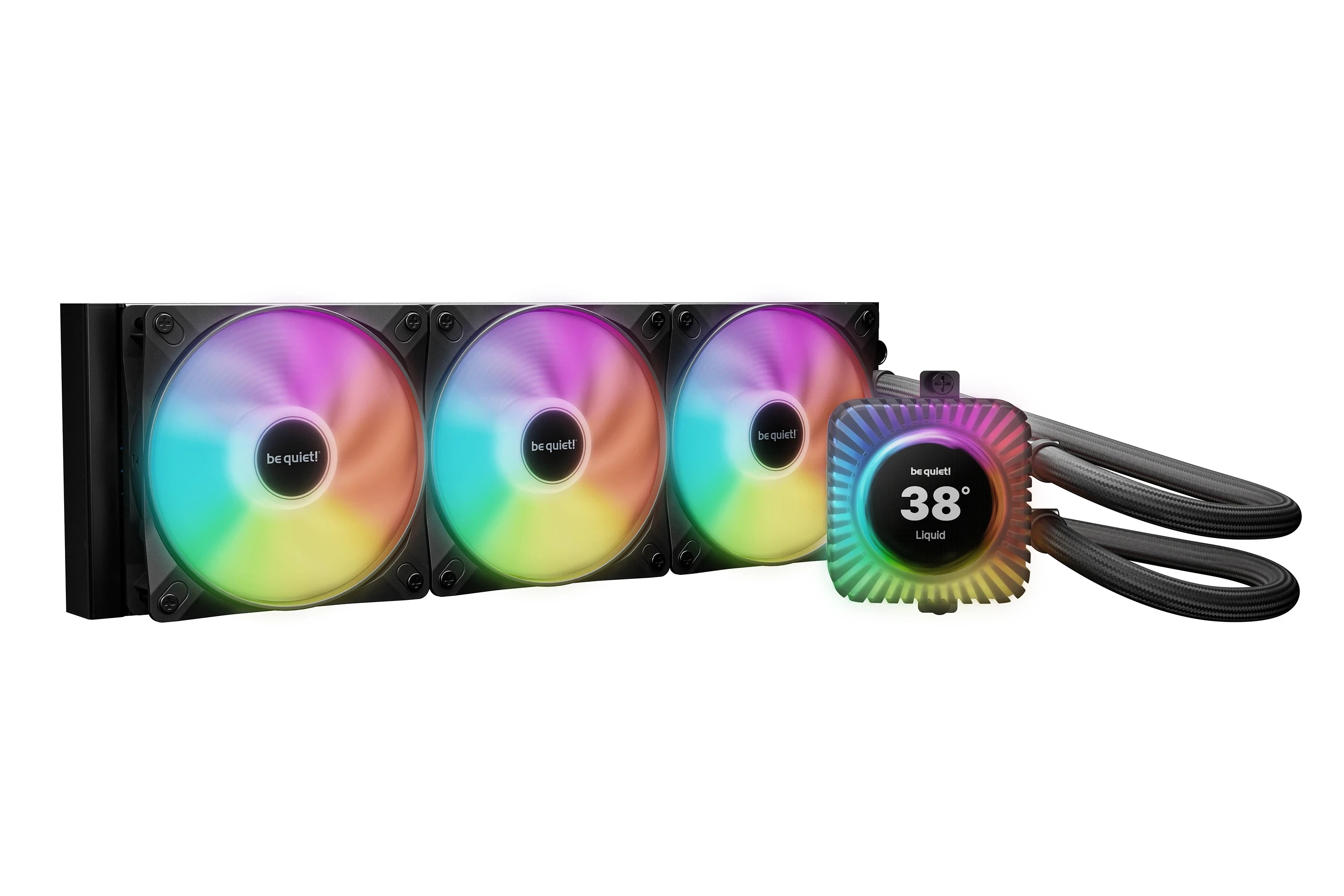 Водно охлаждане be quiet! LIGHT LOOP IO LCD 360mm Water Cooling - BW032