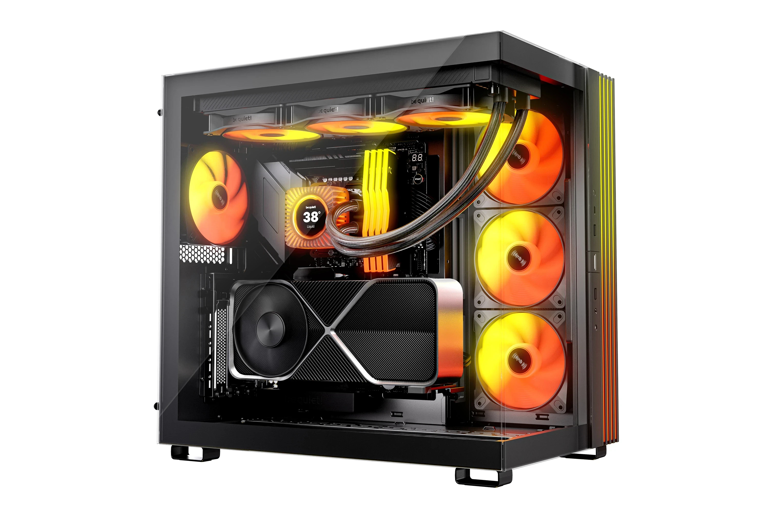 Водно охлаждане be quiet! LIGHT LOOP IO LCD 360mm Water Cooling - BW032