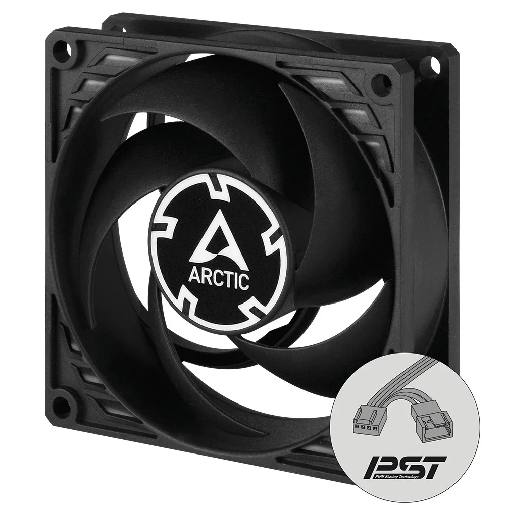 Вентилатор Arctic Fan 80mm P8 PWM PST Black - ACFAN00151A