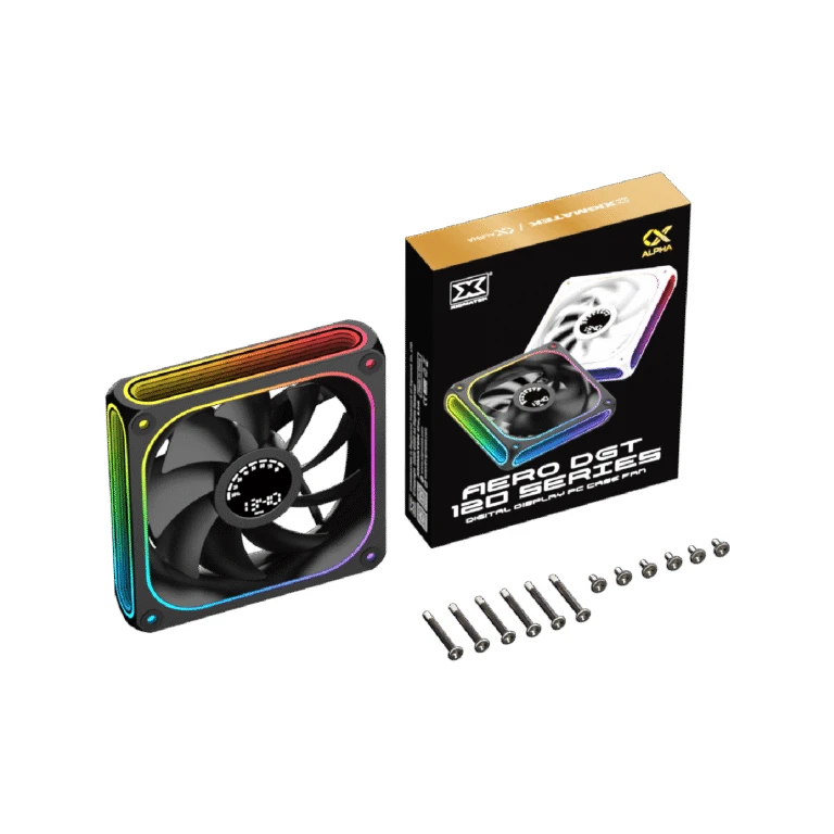 Xigmatek вентилатор Fan 120mm - AERO DGT 120 - Digital Display