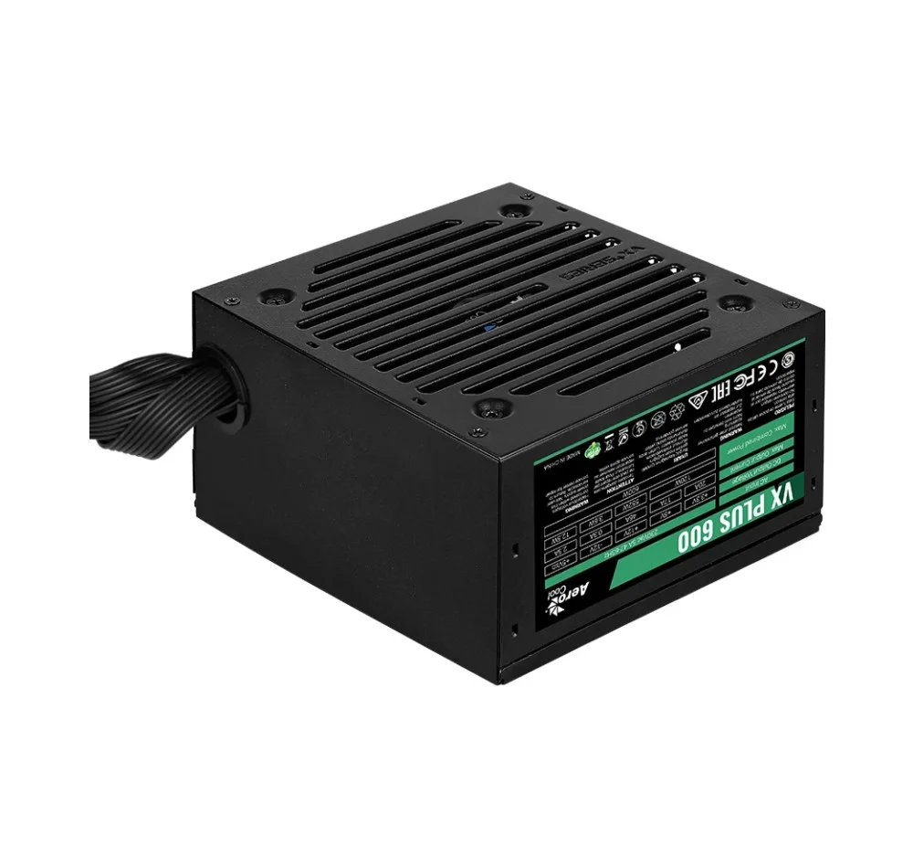 AeroCool захранване PSU VX PLUS STEALTH 600W - ACPN-VS60AEY.12